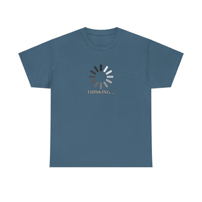 Thinking... Unisex Heavy Cotton Tee - Casual Stylish Graphic T-Shirt for Everyday Wear
