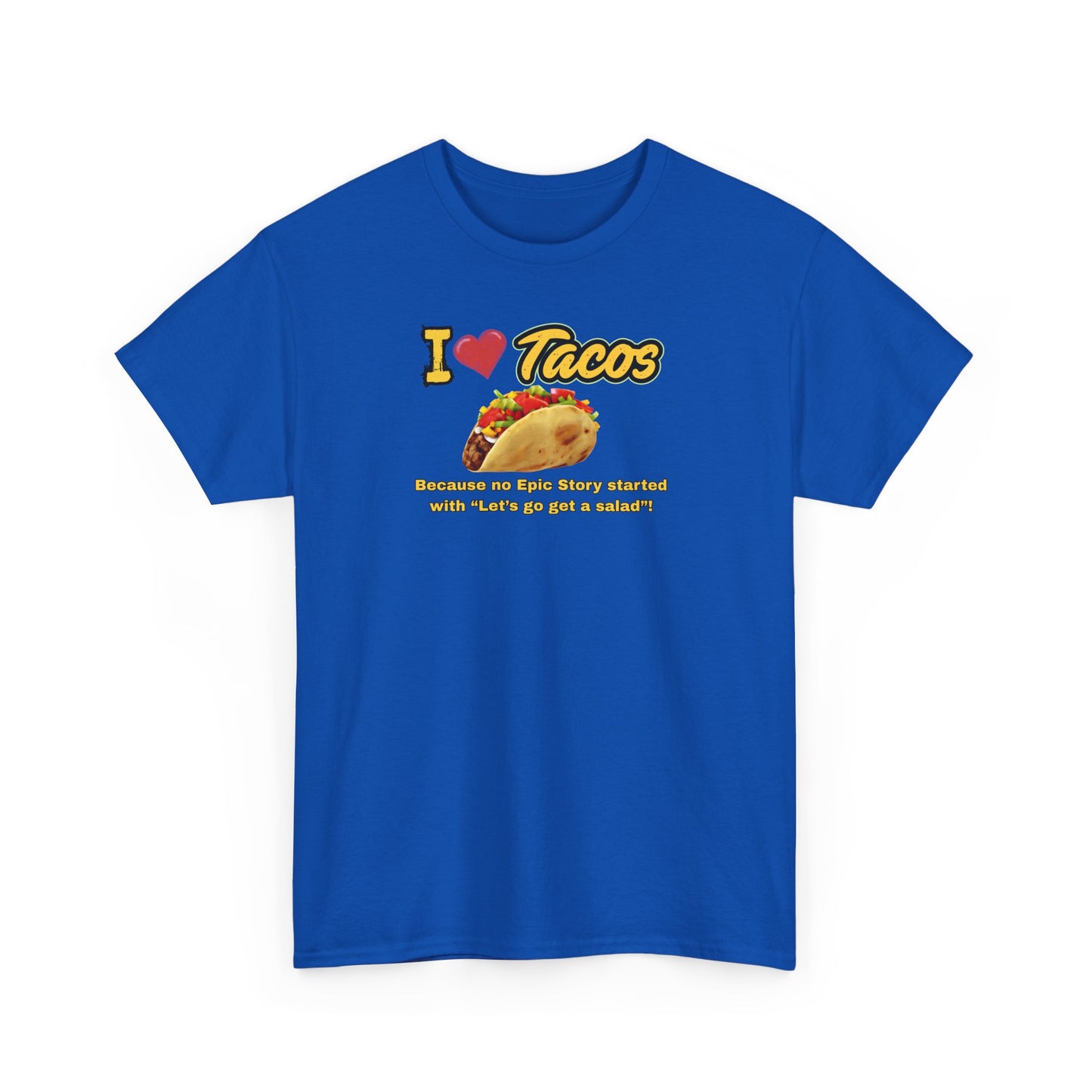 I Love Tacos Tee, Taco Lover Shirt, Foodie Apparel, Funny Gift for Taco Tuesday, Perfect for Foodie Celebrations, Casual [...]