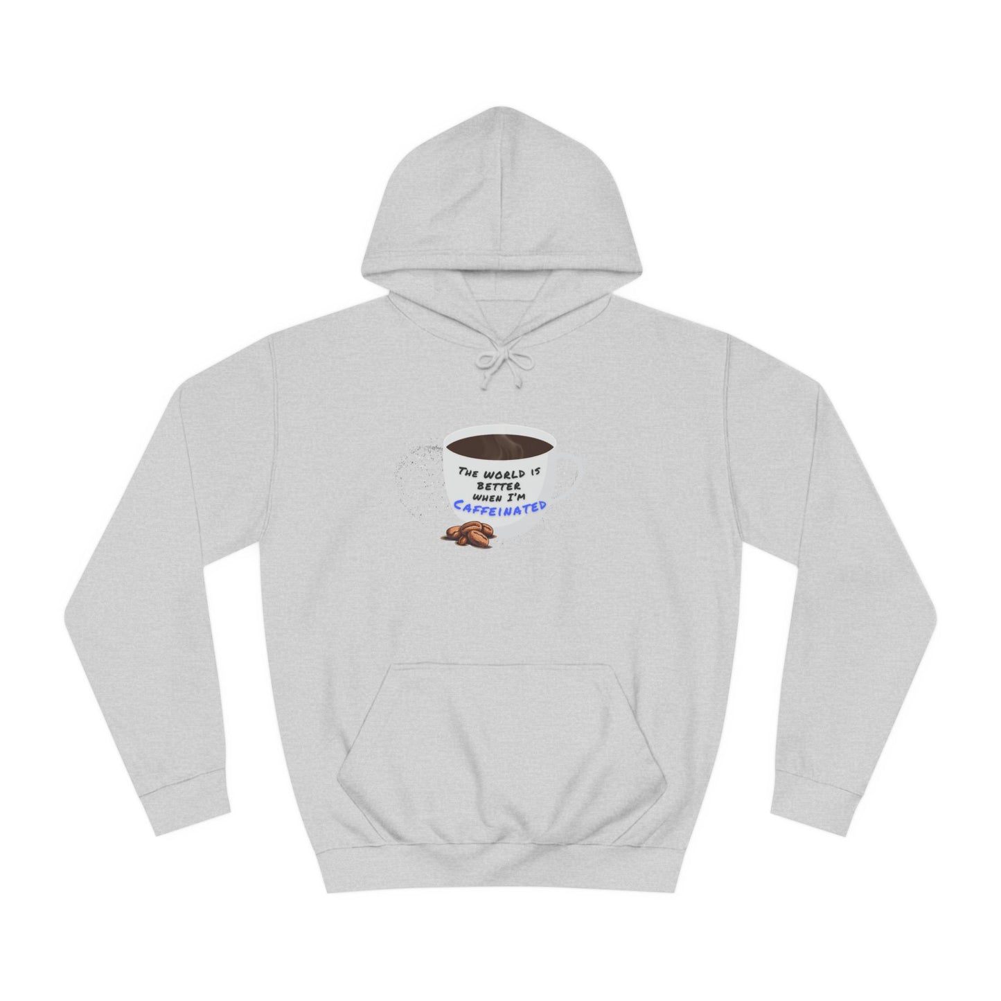 Caffeine Lover Hoodie - Unisex College Hoodie