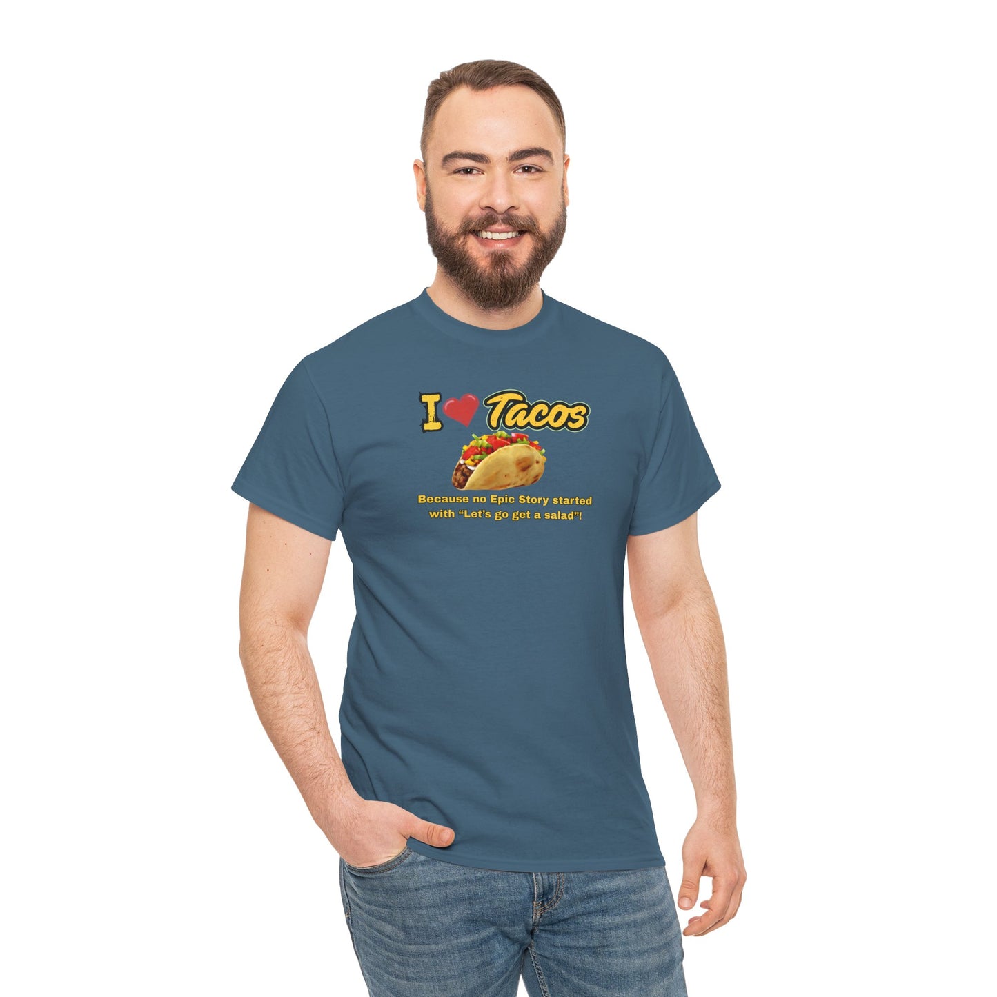 I Love Tacos Tee, Taco Lover Shirt, Foodie Apparel, Funny Gift for Taco Tuesday, Perfect for Foodie Celebrations, Casual [...]
