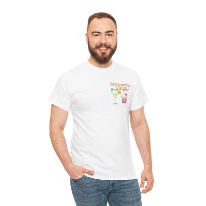 Margarita Vibe Unisex Heavy Cotton Tee, Perfect for Summer Gatherings, Beach Days, Birthday Celebrations, Drink Lovers, Casual Wear