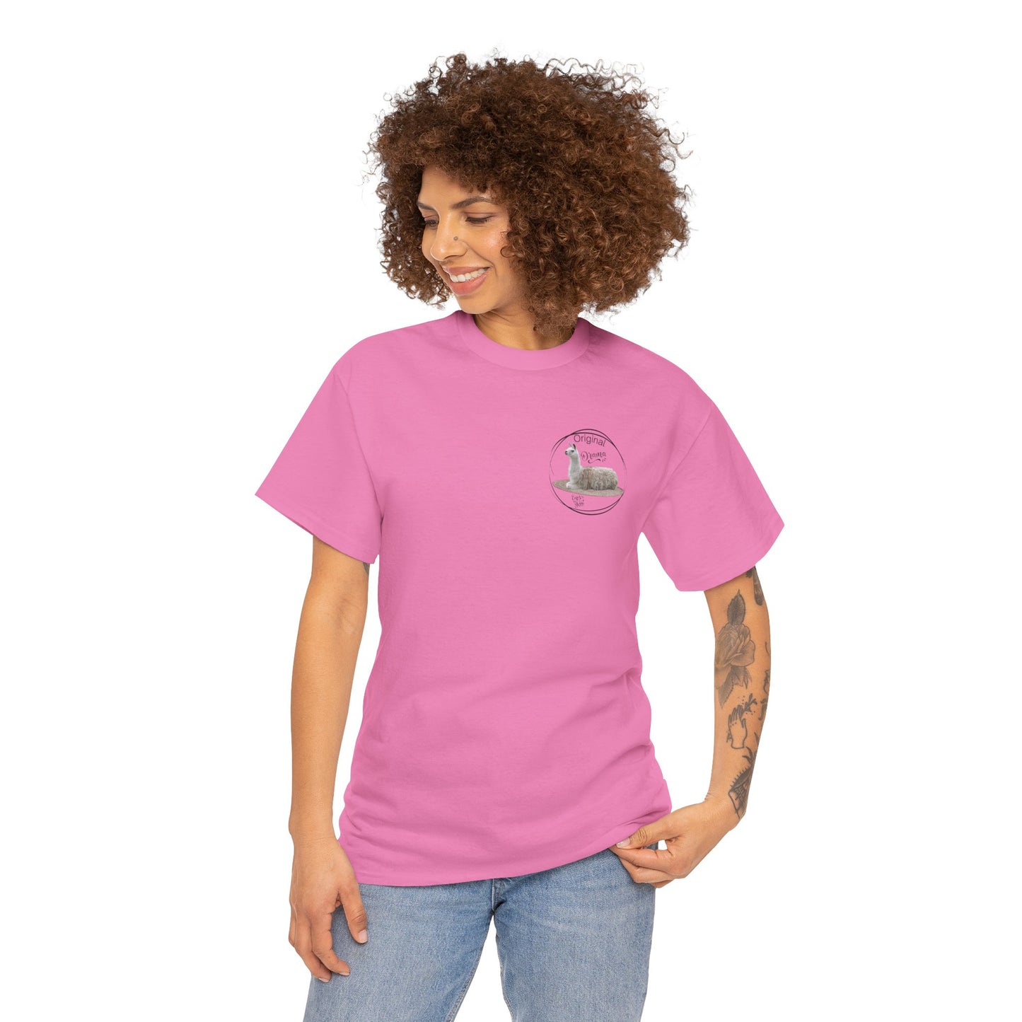 Funny Alpaca Tee, Unisex Cotton Shirt, Cute Animal Graphic Tee, Casual Wear, Gift for Animal Lovers, Birthday, Humor Apparel
