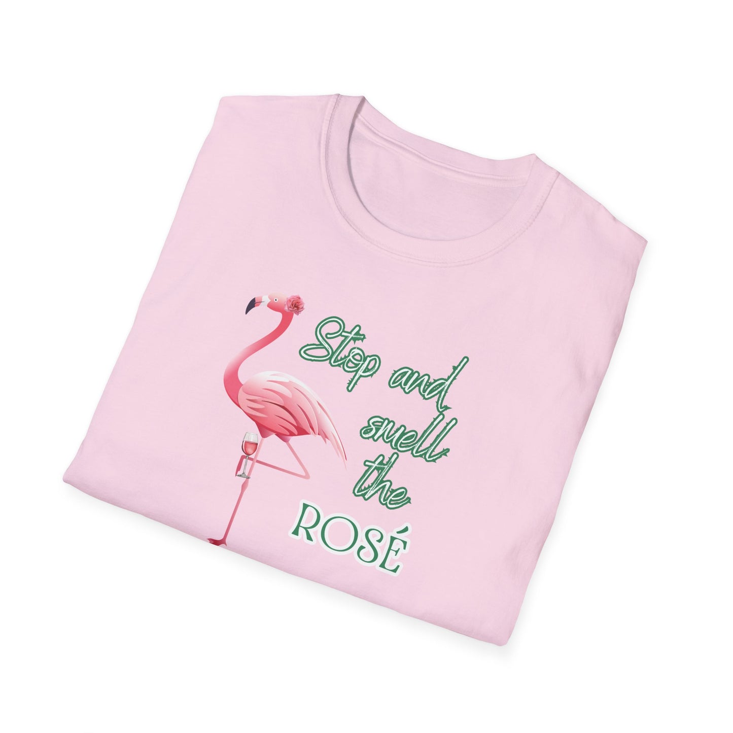 Stop and Smell the Rose', Unisex Softstyle T-Shirt