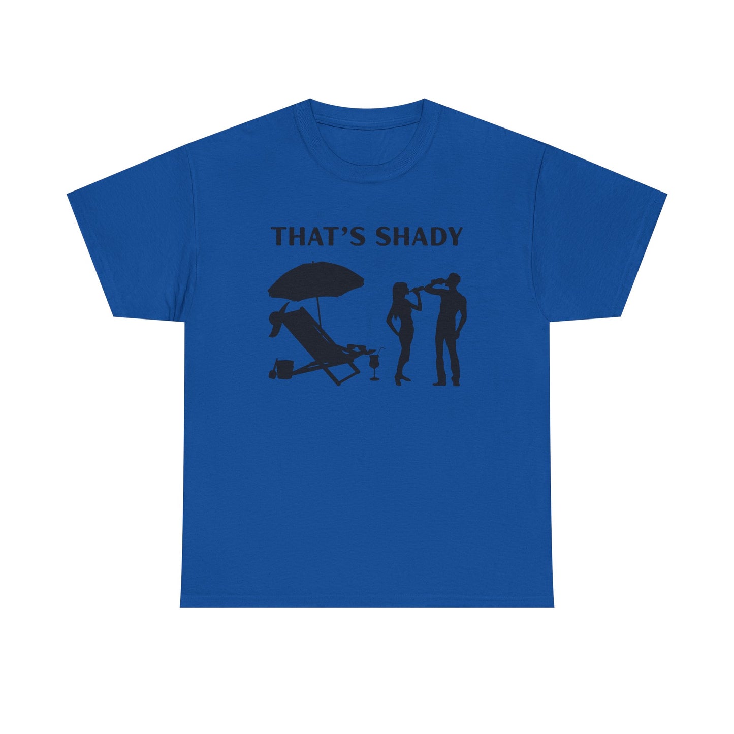 Funny Summer Tee, That's Shady Quote T-Shirt, Beach Dad Gift, Pool Party Outfits, Vacation Humor Tee, Unisex Cotton Shirt