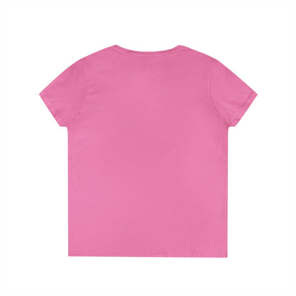 Gulf of Mexico Flamingo V-Neck T-Shirt - Stay Salty, Resist