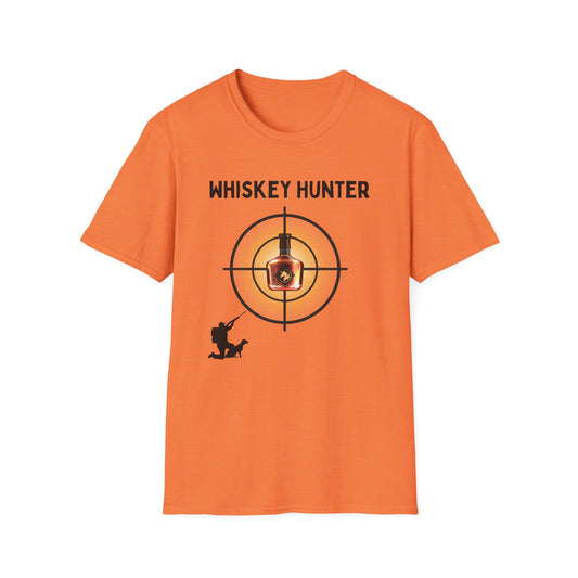Whiskey Hunter Unisex Softstyle T-Shirt - For Hunting Enthusiasts
