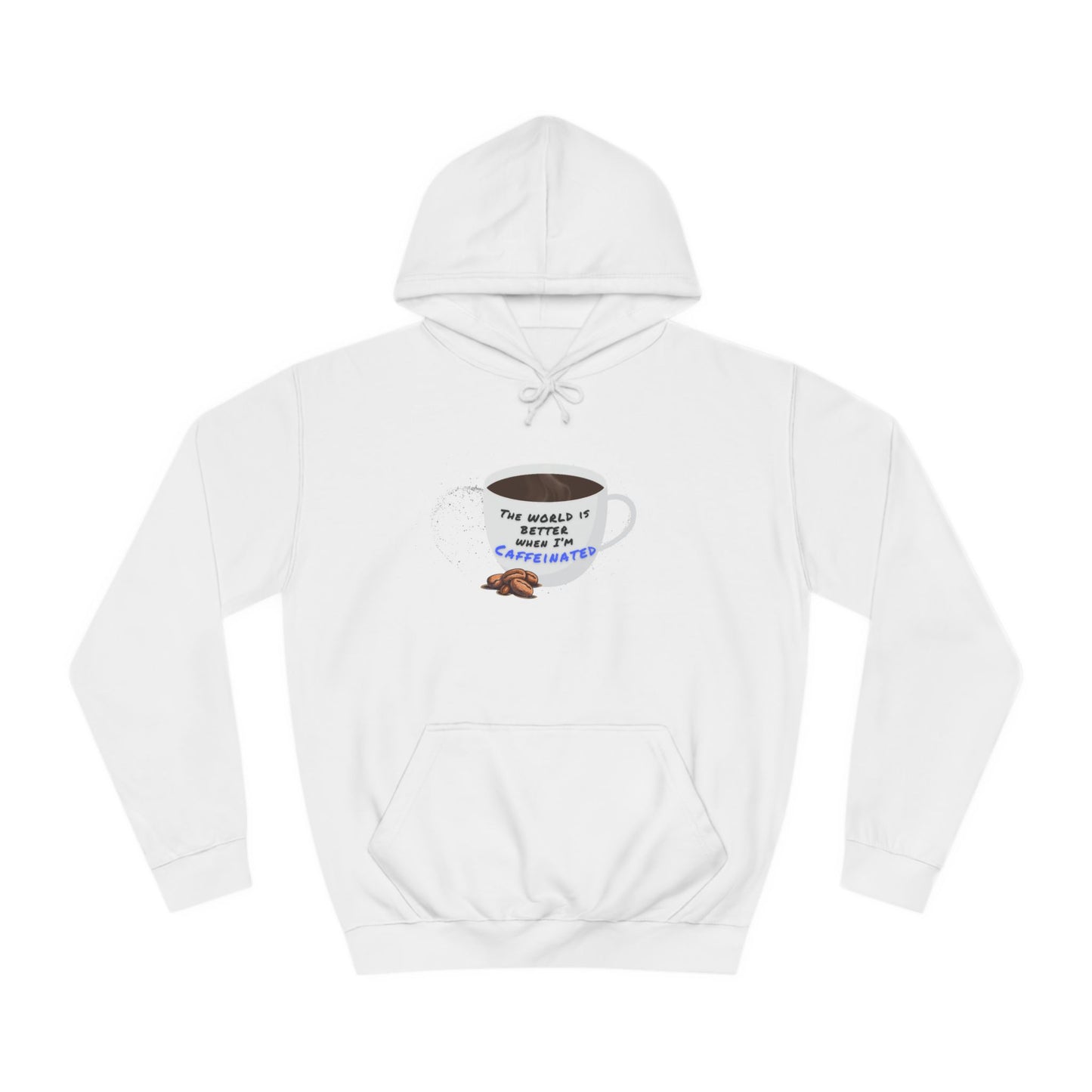 Caffeine Lover Hoodie - Unisex College Hoodie