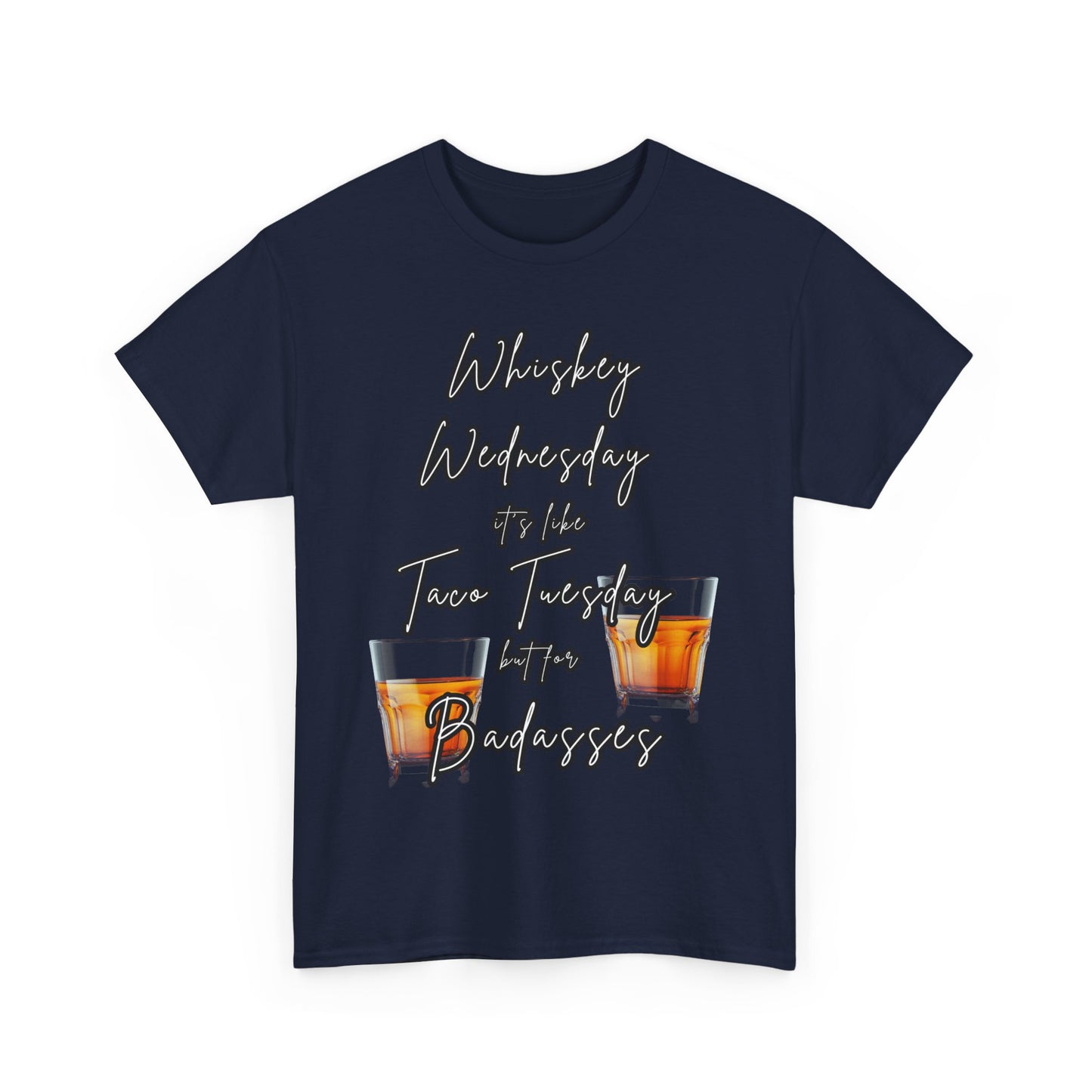 Whiskey Wednesday, Unisex Heavy Cotton Tee