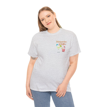 Margarita Vibe Unisex Heavy Cotton Tee, Perfect for Summer Gatherings, Beach Days, Birthday Celebrations, Drink Lovers, Casual Wear