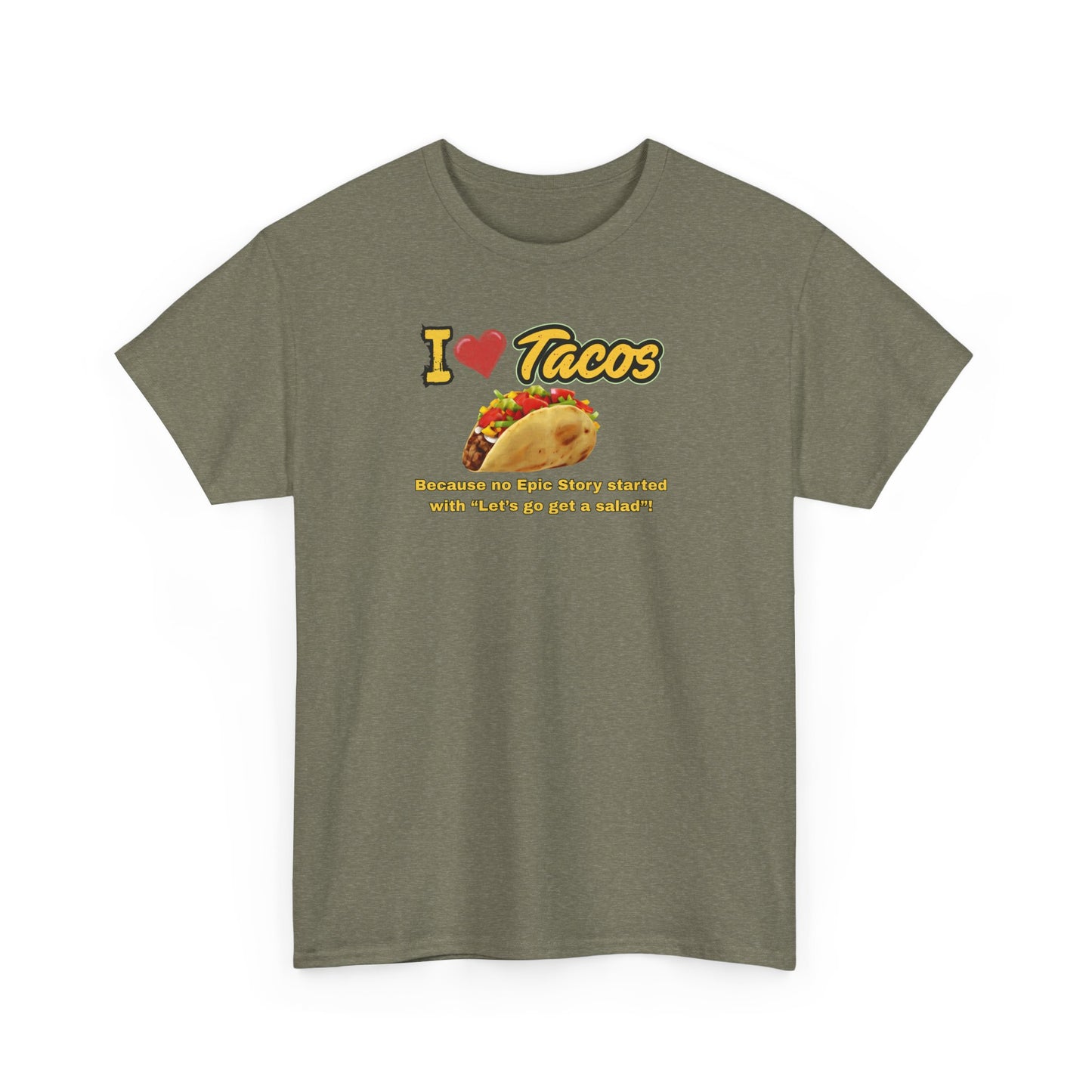 I Love Tacos Tee, Taco Lover Shirt, Foodie Apparel, Funny Gift for Taco Tuesday, Perfect for Foodie Celebrations, Casual [...]