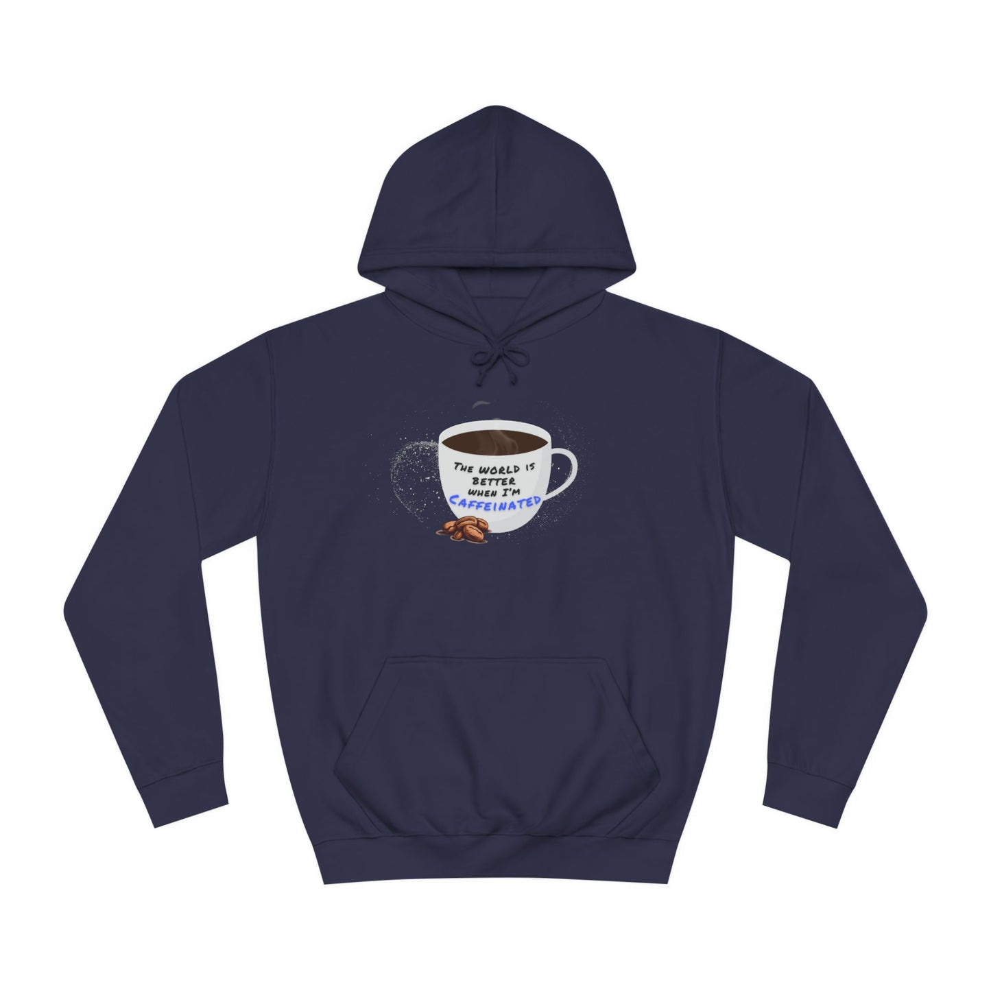 Caffeine Lover Hoodie - Unisex College Hoodie