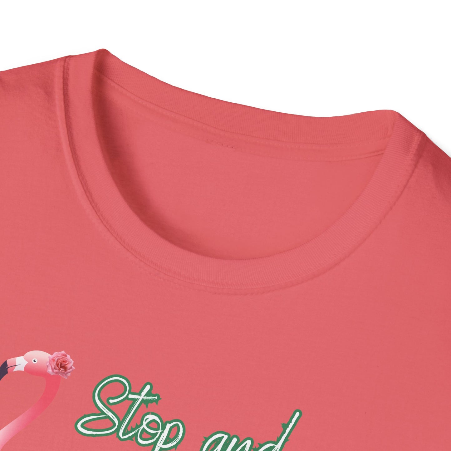 Stop and Smell the Rose', Unisex Softstyle T-Shirt