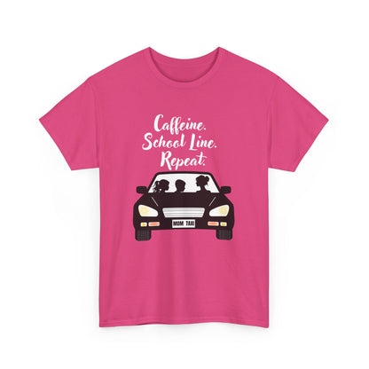 Retro Car Ride Unisex Heavy Cotton Tee - Fun Adventure Graphic Tee