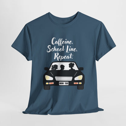 Retro Car Ride Unisex Heavy Cotton Tee - Fun Adventure Graphic Tee