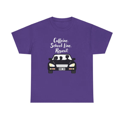 Retro Car Ride Unisex Heavy Cotton Tee - Fun Adventure Graphic Tee
