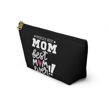 World's Best Mom Accessory Pouch - Perfect Gift for Mother's Day
