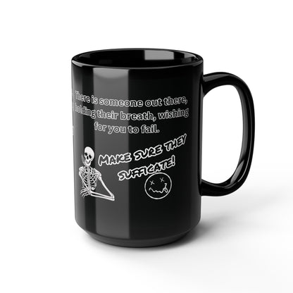 Skeleton, Black Mug (11oz, 15oz)