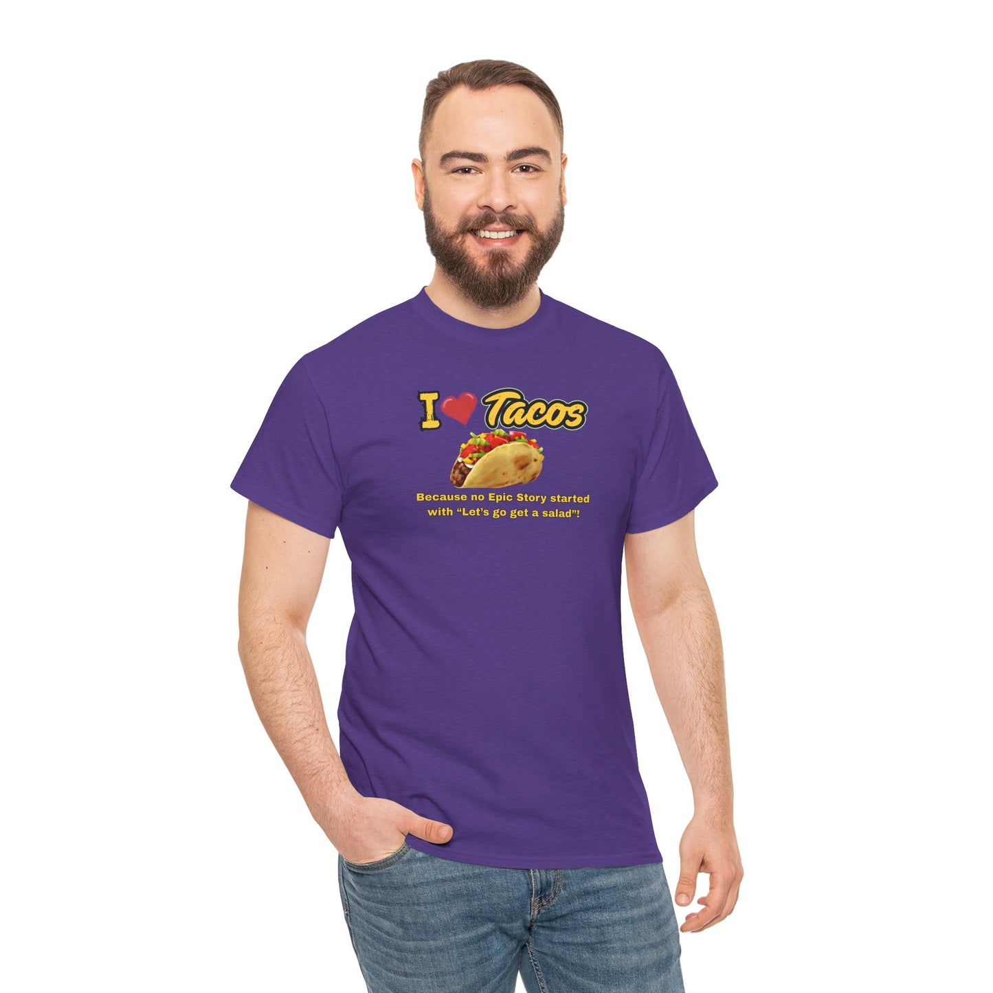 I Love Tacos Tee, Taco Lover Shirt, Foodie Apparel, Funny Gift for Taco Tuesday, Perfect for Foodie Celebrations, Casual [...]