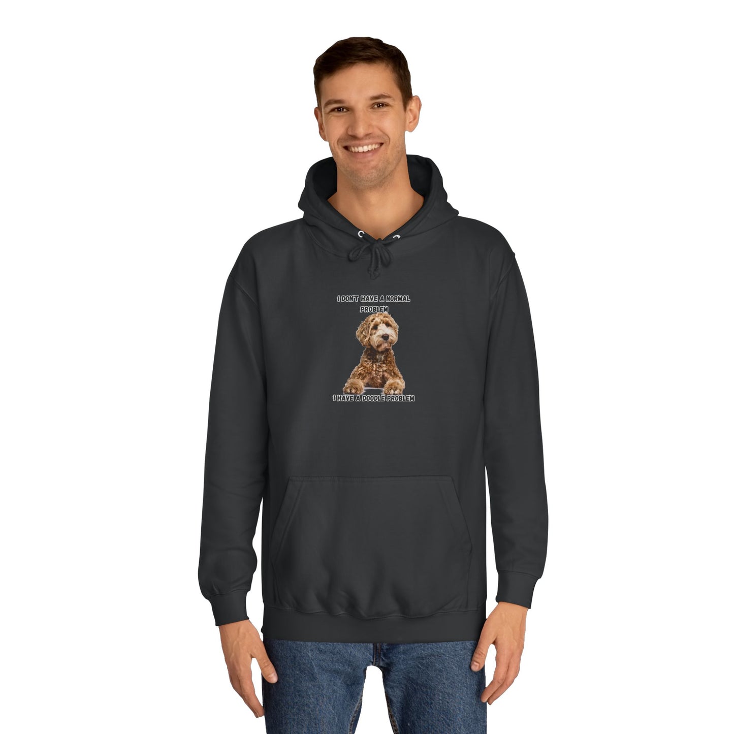 I have a Doodle Problem, Unisex College Hoodie
