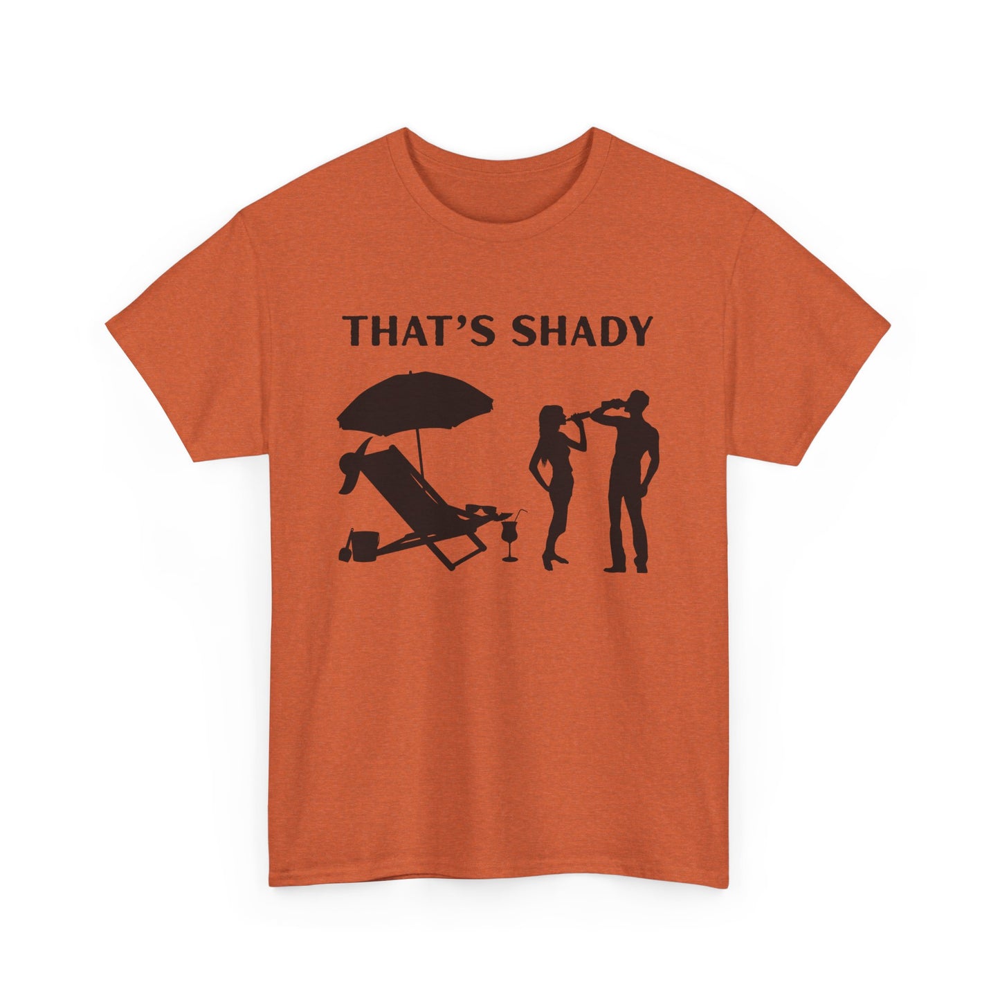 Funny Summer Tee, That's Shady Quote T-Shirt, Beach Dad Gift, Pool Party Outfits, Vacation Humor Tee, Unisex Cotton Shirt