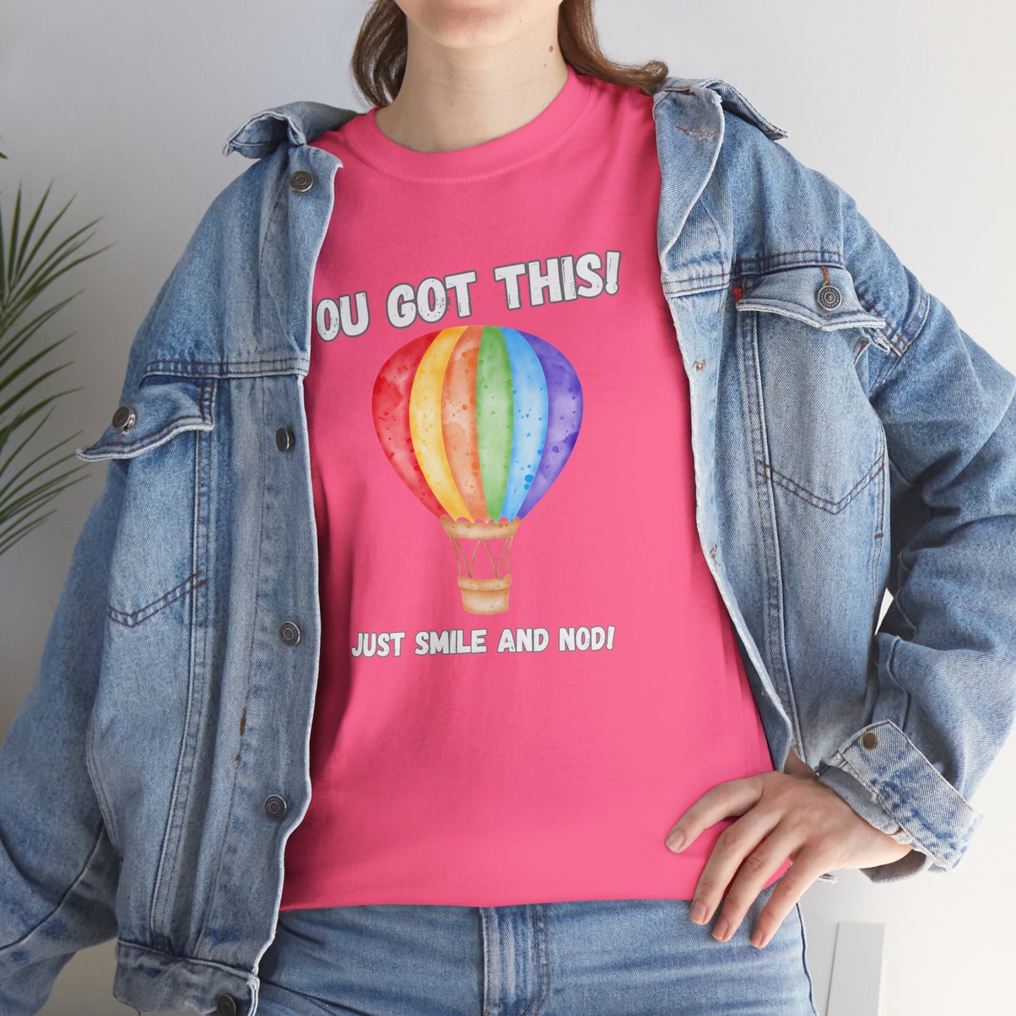 Inspirational Hot Air Balloon Tee - "You Got This!"