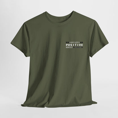 Positive Mindset Unisex Heavy Cotton Tee - Inspiring Daily Wear