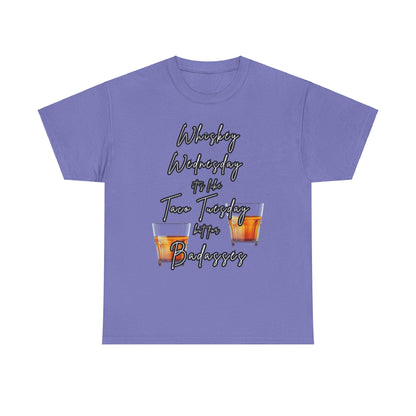 Whiskey Wednesday, Unisex Heavy Cotton Tee