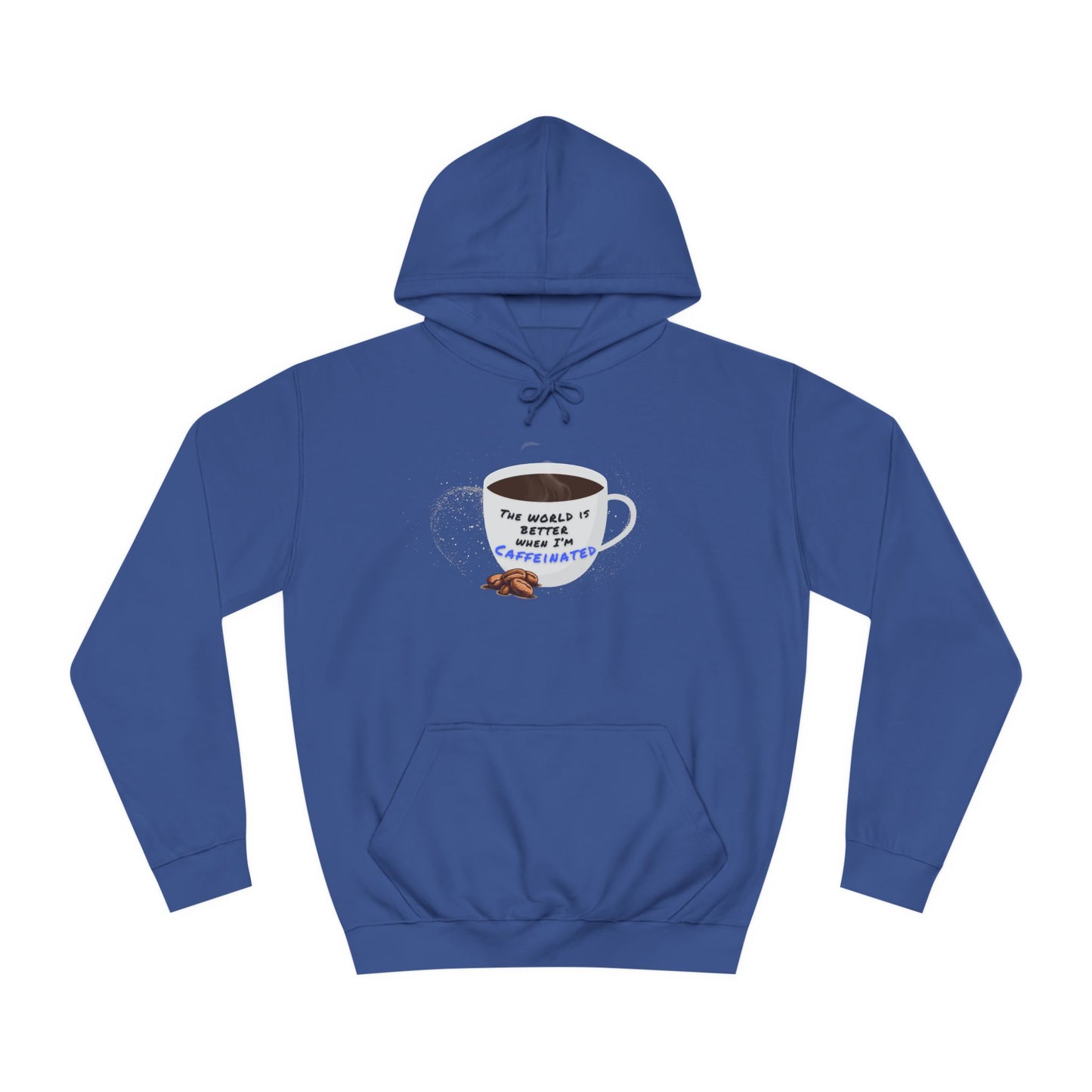 Caffeine Lover Hoodie - Unisex College Hoodie