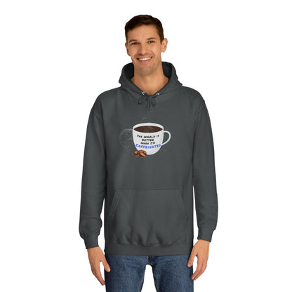 Caffeine Lover Hoodie - Unisex College Hoodie