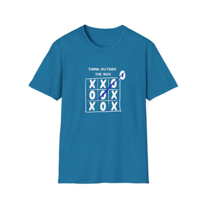 Think Outside the Box Unisex T-Shirt - Creative & Motivational Graphic Tee