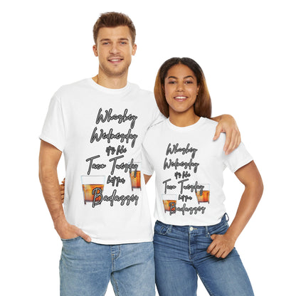 Whiskey Wednesday, Unisex Heavy Cotton Tee