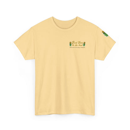 Pineapple Graphic Unisex Heavy Cotton Tee - "Good Times to be Had" & "Get Your Freak On"