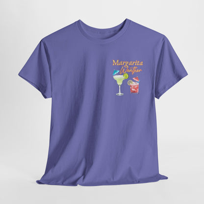Margarita Vibe Unisex Heavy Cotton Tee, Perfect for Summer Gatherings, Beach Days, Birthday Celebrations, Drink Lovers, Casual Wear