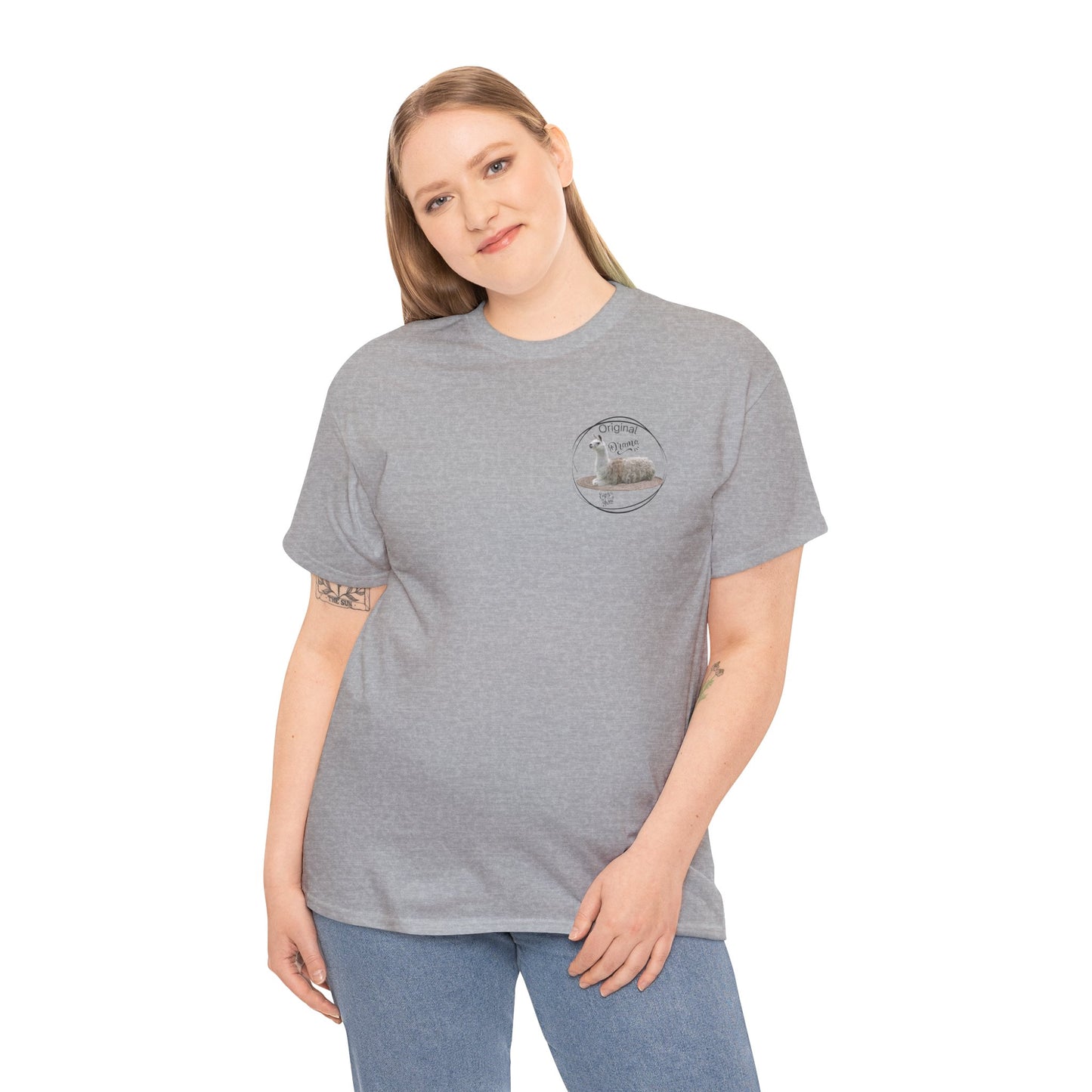 Funny Alpaca Tee, Unisex Cotton Shirt, Cute Animal Graphic Tee, Casual Wear, Gift for Animal Lovers, Birthday, Humor Apparel