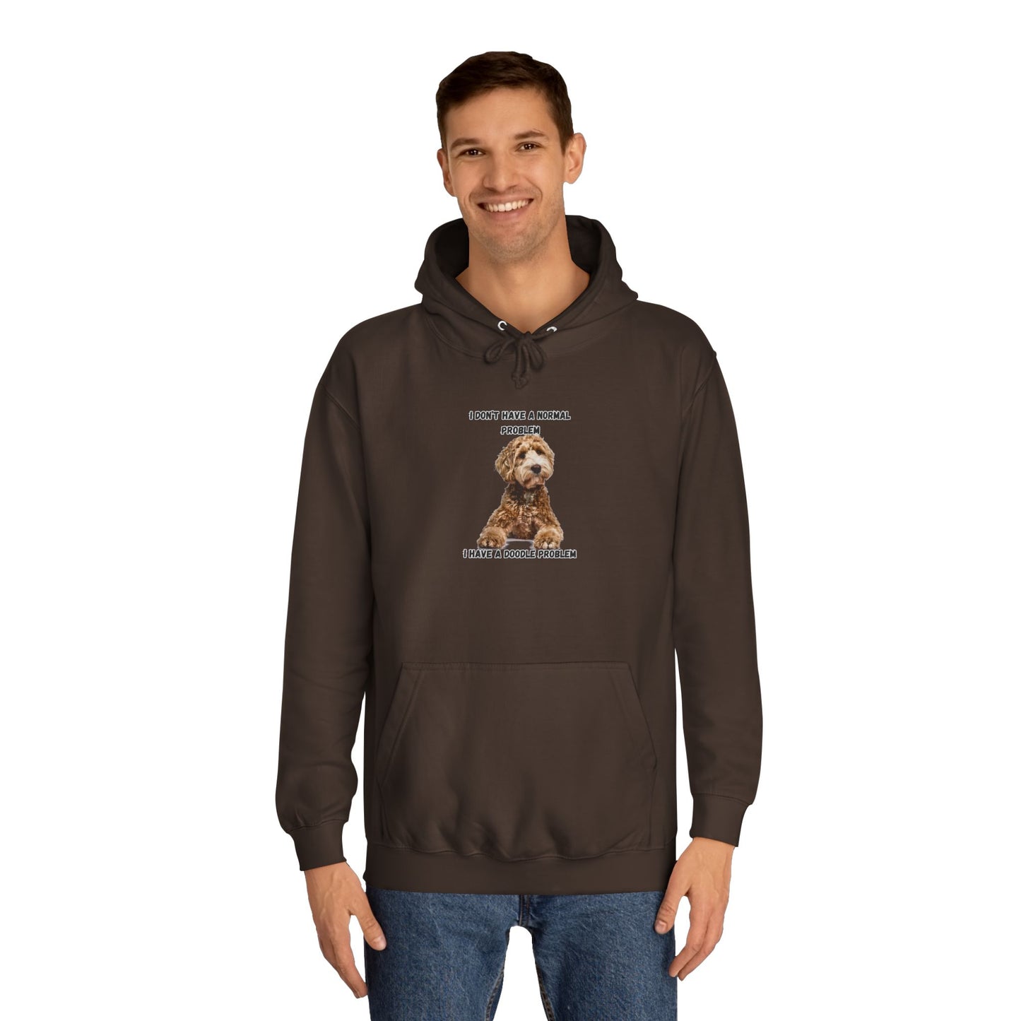 I have a Doodle Problem, Unisex College Hoodie