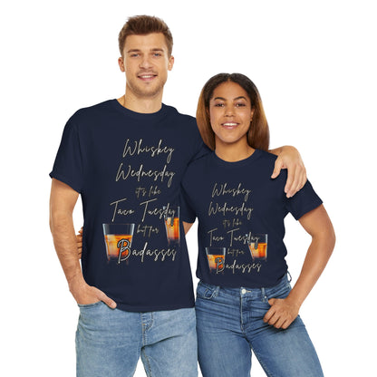 Whiskey Wednesday, Unisex Heavy Cotton Tee