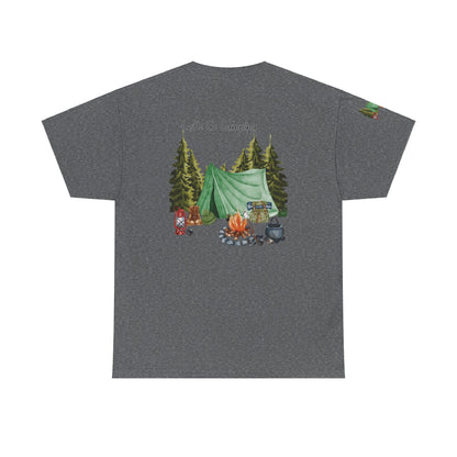 Fucking In Tents  - Outdoor Adventure Camping Tee - Unisex Heavy Cotton Shirt with Nature Design
