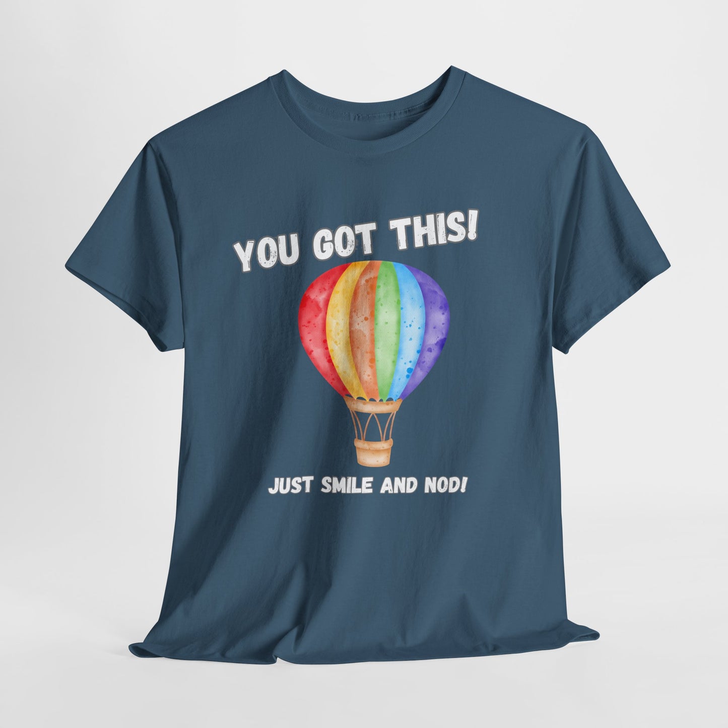 Inspirational Hot Air Balloon Tee - "You Got This!"