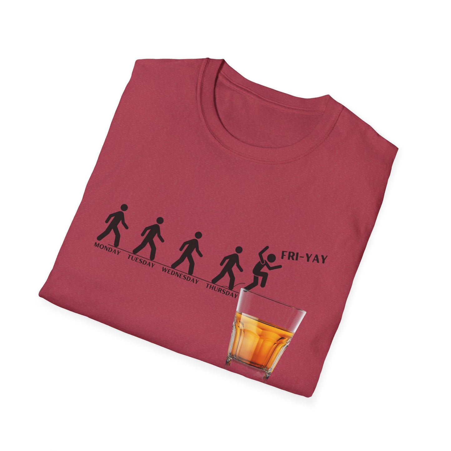 Fri-YAY Whiskey, Softstyle T-Shirt