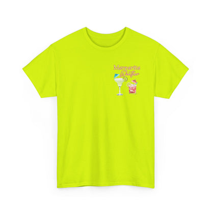 Margarita Vibe Unisex Heavy Cotton Tee, Perfect for Summer Gatherings, Beach Days, Birthday Celebrations, Drink Lovers, Casual Wear