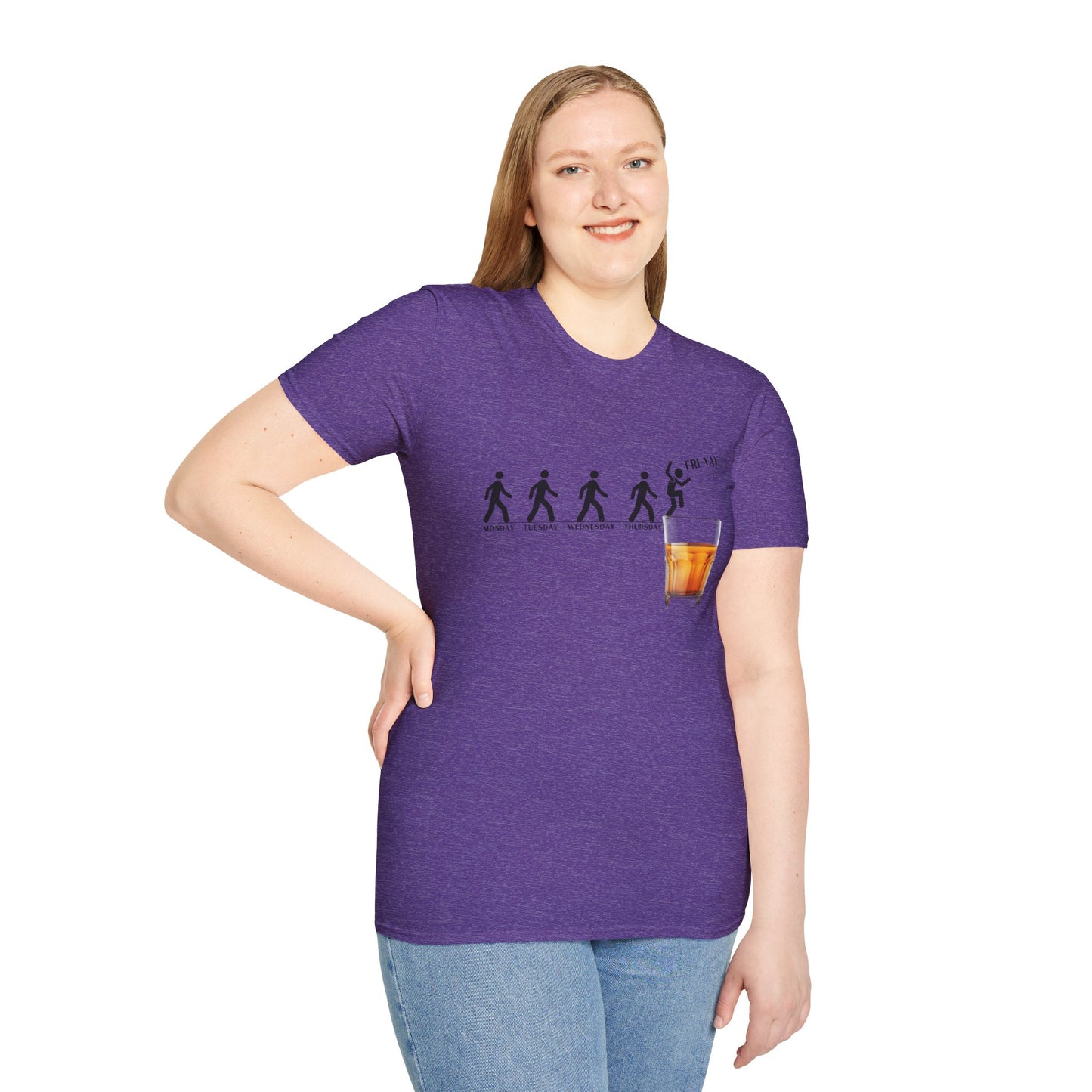 Fri-YAY Whiskey, Softstyle T-Shirt