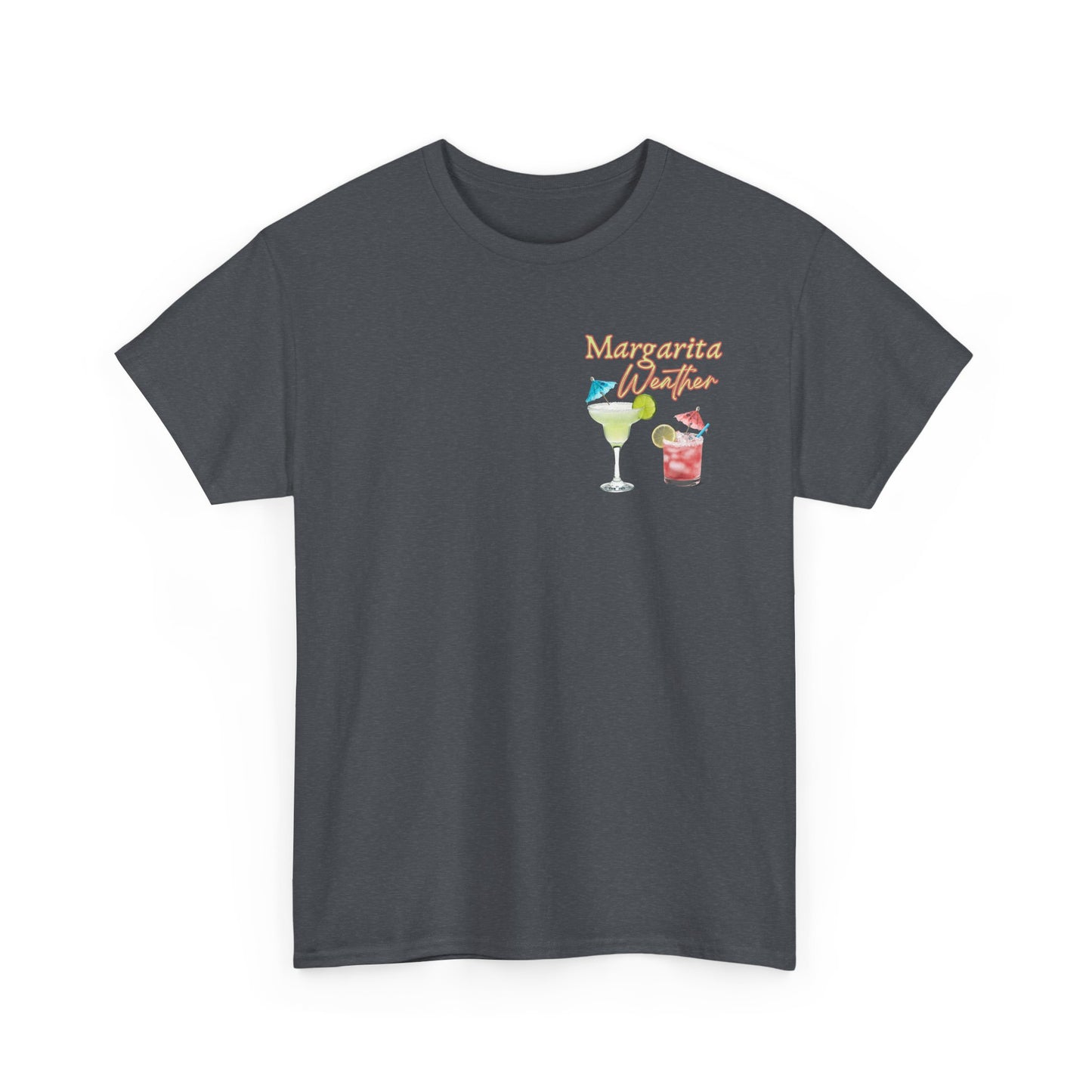 Margarita Vibe Unisex Heavy Cotton Tee, Perfect for Summer Gatherings, Beach Days, Birthday Celebrations, Drink Lovers, Casual Wear