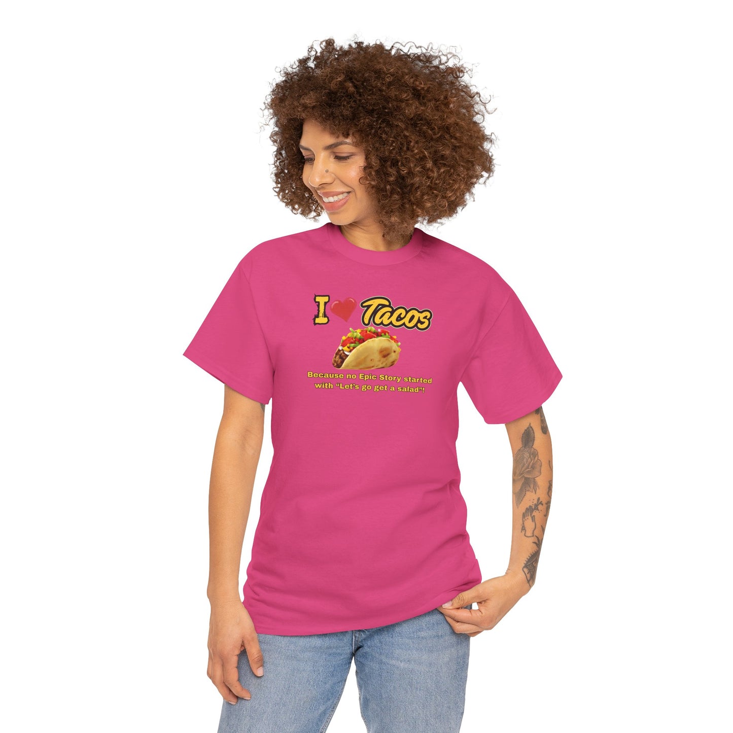 I Love Tacos Tee, Taco Lover Shirt, Foodie Apparel, Funny Gift for Taco Tuesday, Perfect for Foodie Celebrations, Casual [...]