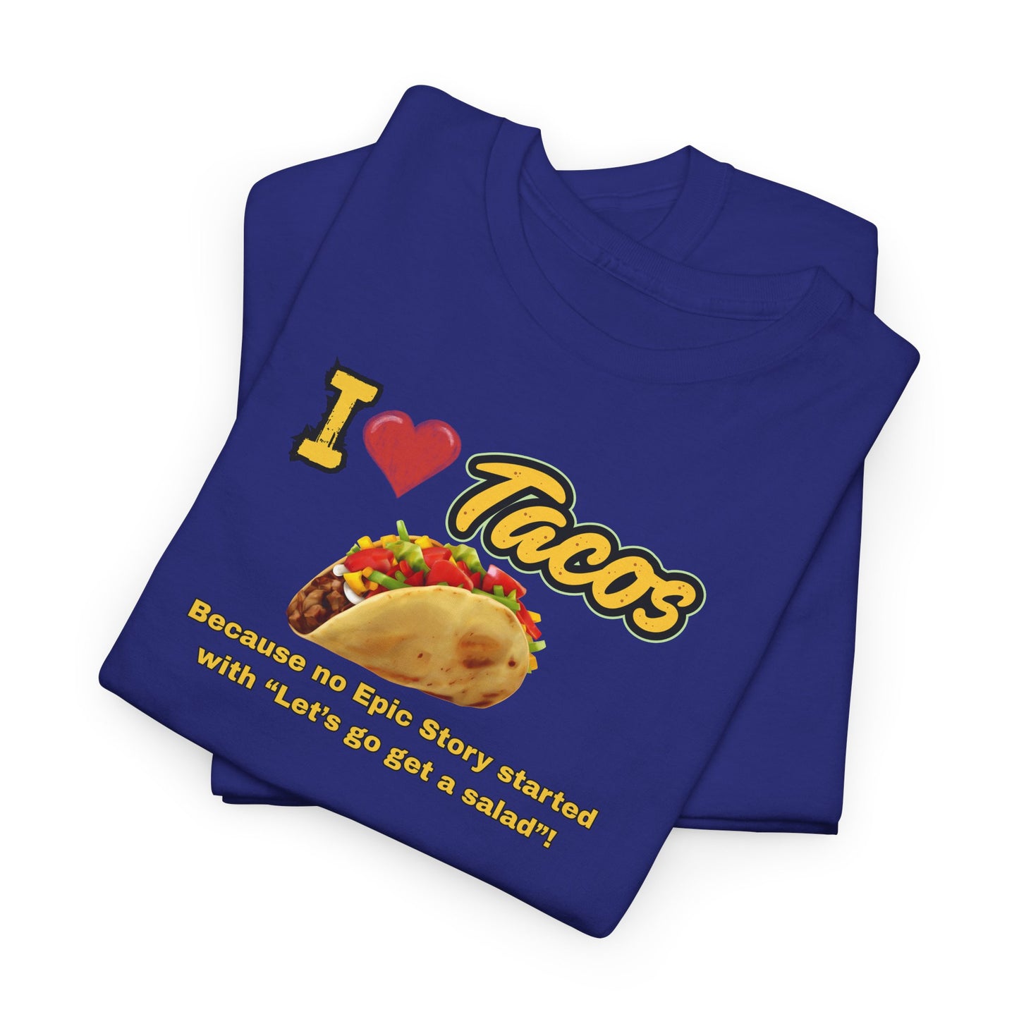 I Love Tacos Tee, Taco Lover Shirt, Foodie Apparel, Funny Gift for Taco Tuesday, Perfect for Foodie Celebrations, Casual [...]