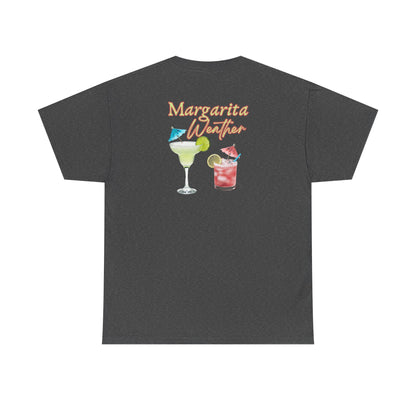 Margarita Vibe Unisex Heavy Cotton Tee, Perfect for Summer Gatherings, Beach Days, Birthday Celebrations, Drink Lovers, Casual Wear