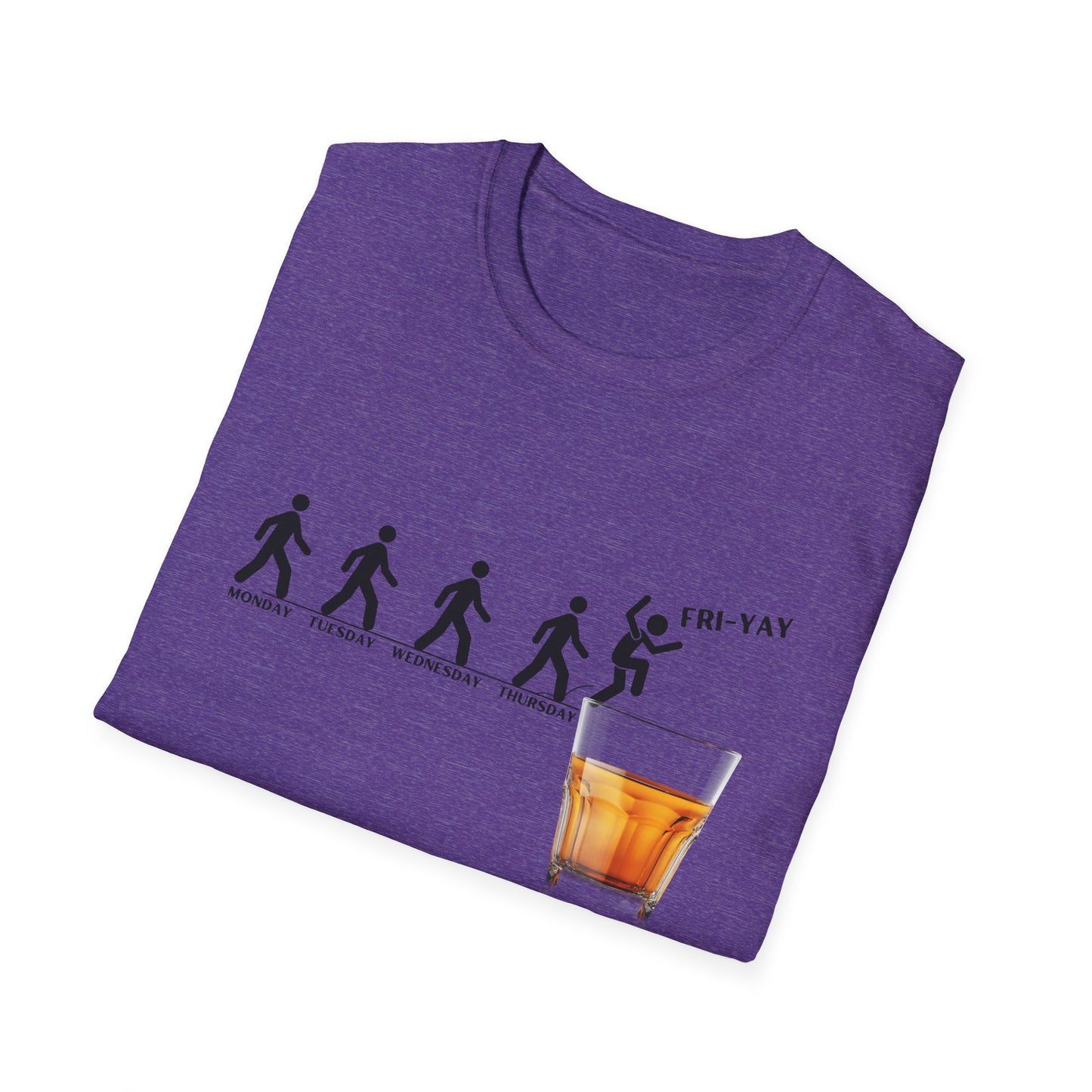 Fri-YAY Whiskey, Softstyle T-Shirt