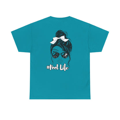 #Pool Life, Unisex Heavy Cotton Tee - Vibrant Summer Vibes