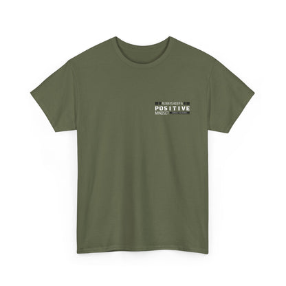 Positive Mindset Unisex Heavy Cotton Tee - Inspiring Daily Wear