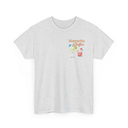 Margarita Vibe Unisex Heavy Cotton Tee, Perfect for Summer Gatherings, Beach Days, Birthday Celebrations, Drink Lovers, Casual Wear