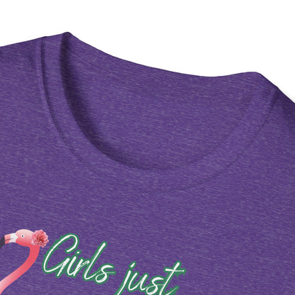 Girls just want to have wine, Unisex Softstyle T-Shirt